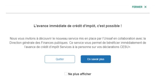 Cesu crdit impot