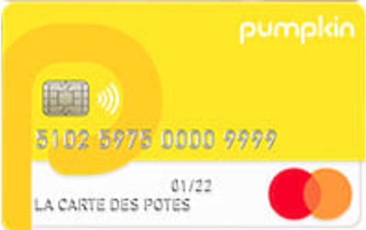 Carte bancaire Pumpkin