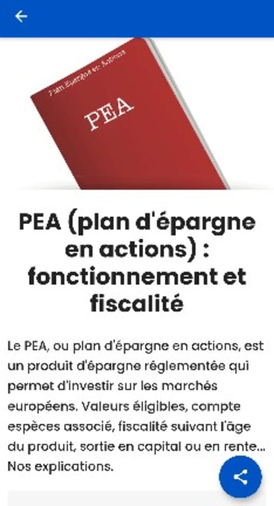 Application MoneyVox - Fiches pratiques