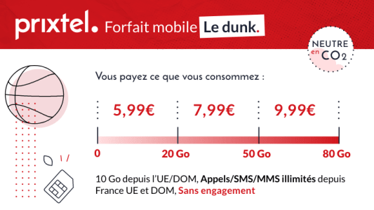 Forfait Prixtel
