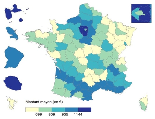 taxe foncière 2021 départements