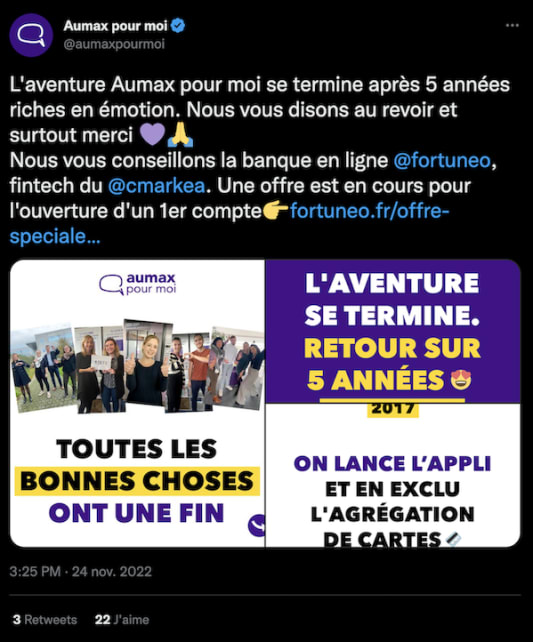 Fin d'Aumax pour moi