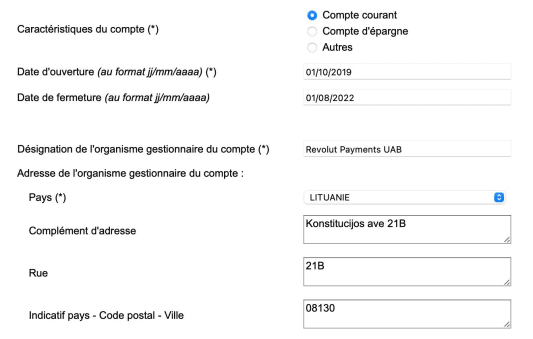 Revolut impots