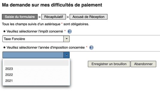 taxe fonci�re 2023