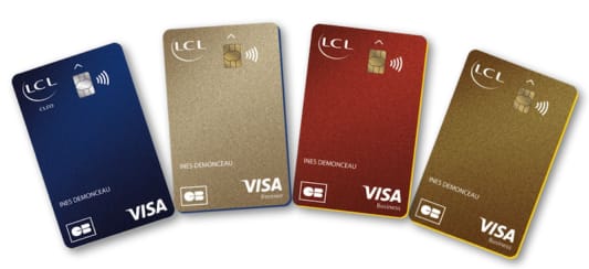 nouvelles cartes LCL