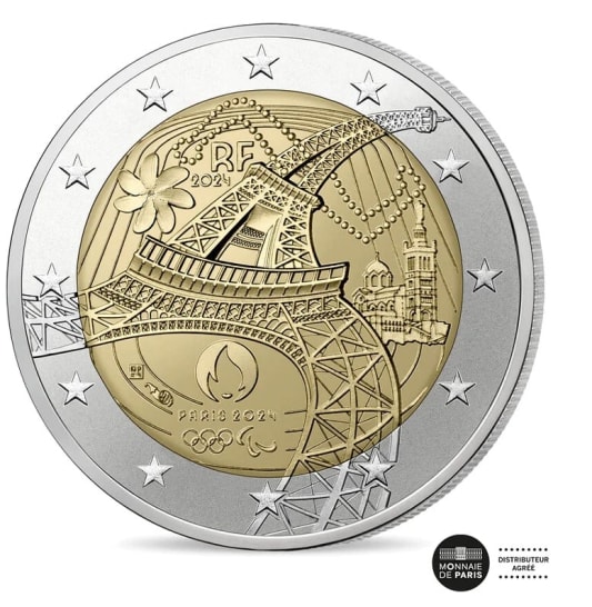 Pice 2 euros JO 2024