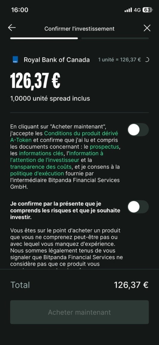 Application Bitpanda