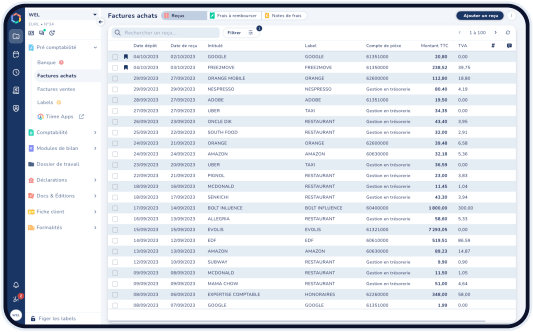 Logiciel comptable Tiime