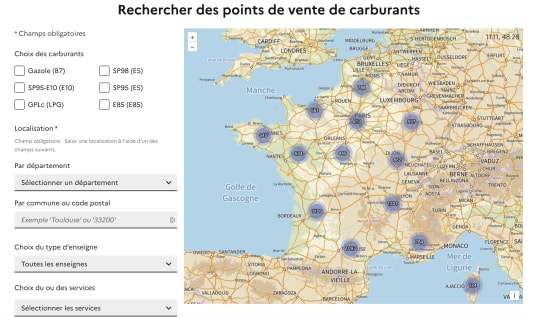 Voici comment trouver le carburant le moins cher près de chez vous.