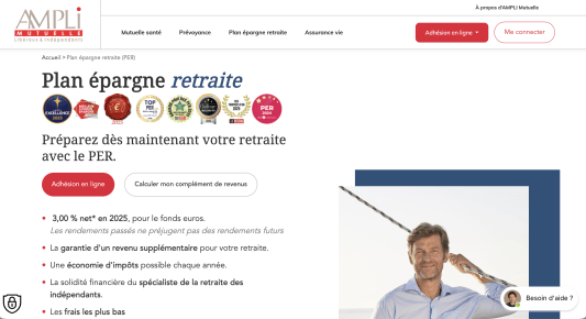Présentation du PER Ampli mutuelle
