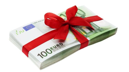 Cadeau en espces