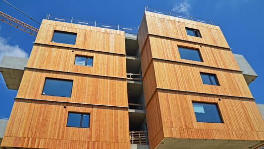 Un immeuble en bois