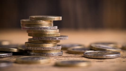 Des pices d'euro
