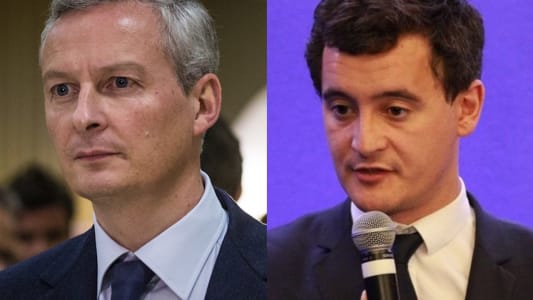 Bruno Le Maire et Grald Darmanin
