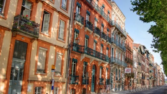 Une rue de Toulouse