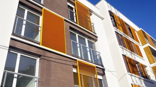 Un immeuble neuf