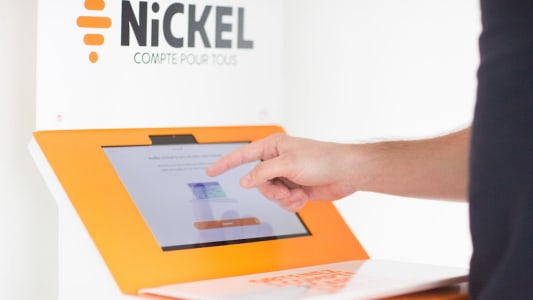 Borne d'ouverture Nickel