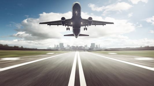 Avion au dcollage