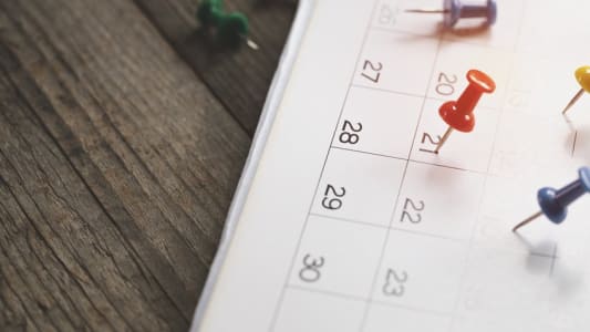 Un calendrier