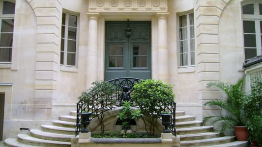 Entre d'immeuble