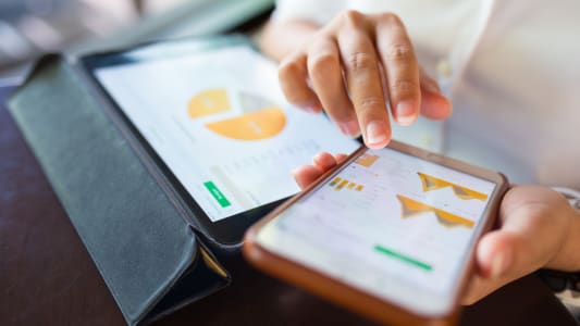 Smartphone, mobile, application, tablette, appli