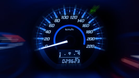Compteur voiture