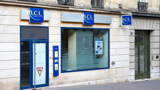 Une agence LCL