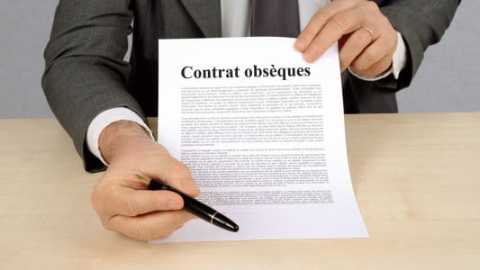 contrat obsques