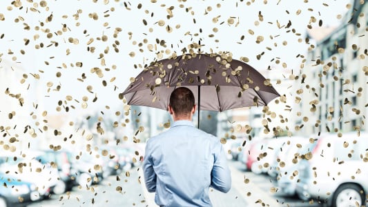 Pluie monnaie
