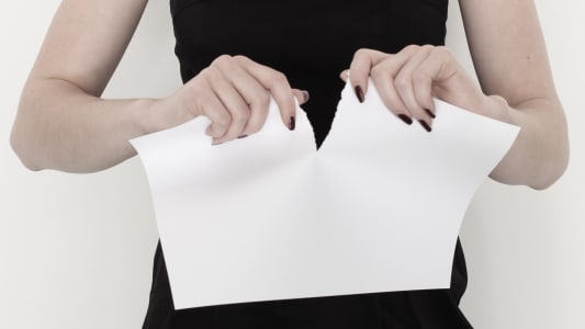 Un contrat dchir