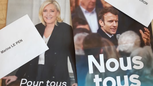 Le Pen Macron