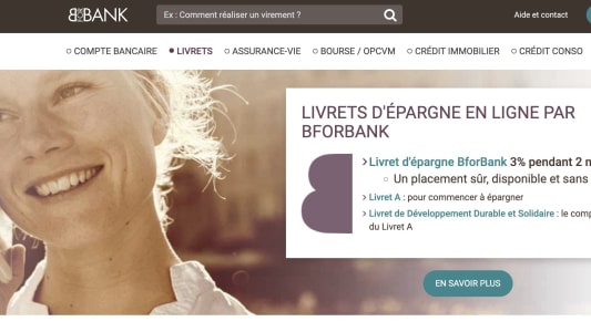 Livret bancaire BforBank