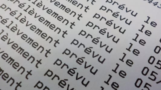 mensualisation, paiement mensuel, prlvement mensuel