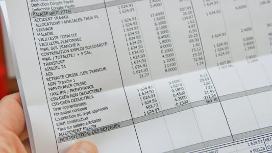 bulletin de salaire