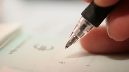 signature chque