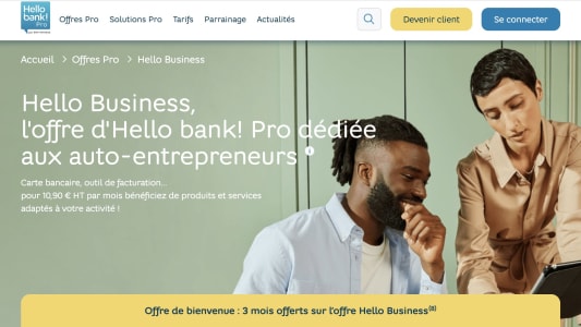 Hello bank! Pro