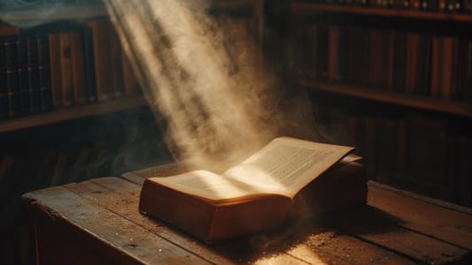 livre poussireux