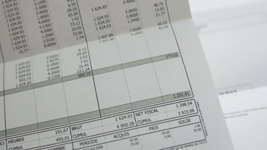 bulletin salaire