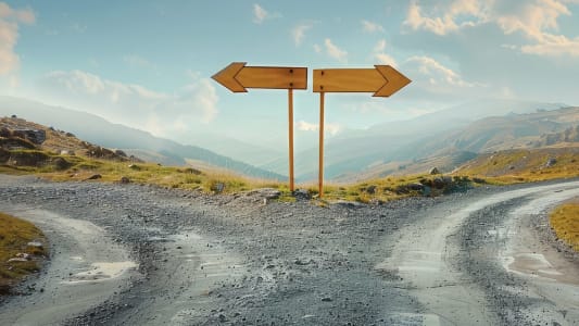 chemin direction