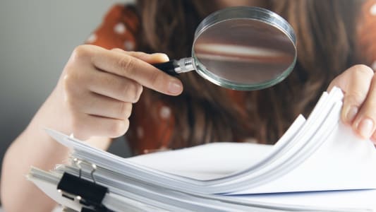 loupe document